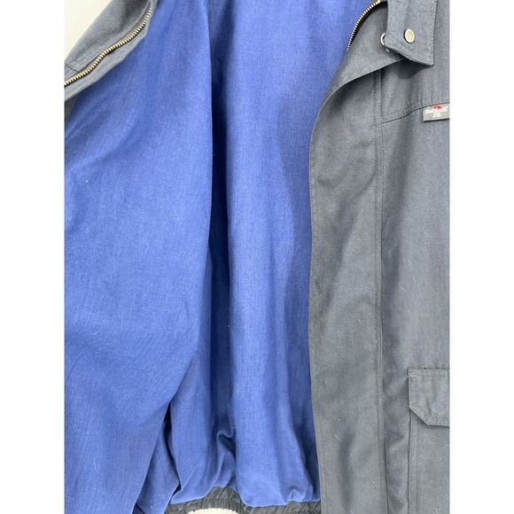 Bulwark FR Jacket Mens L Navy Nomex IIIA Bomber Workwear JNJ8NVC XXL XXT - Picture 9 of 12